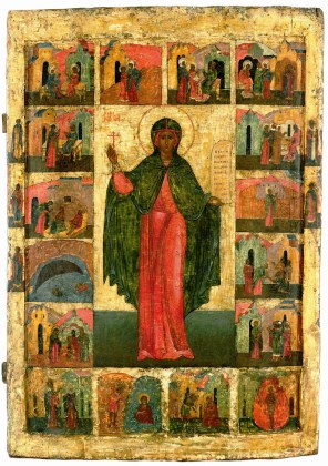 시르미움의 성녀 아나스타시아의 생애_by Anonymous Russian icon painter_photo by Shakko_in the Museum of Russian Icons in Clinton_Massachusetts USA.jpg